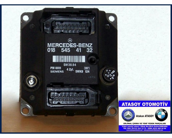 MERCEDES W202 C180 PMS BEYNİ 0185454132 - 0185454232 A0185454132 A0185454232 A 018 545 41 32 A 018 545 42 32 SIEMENS 5WK9124 SIEMENS 5WK9125 M111 MOTOR